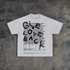 Give Love Back | Streetwear T-Shirt | Stylish | Designer